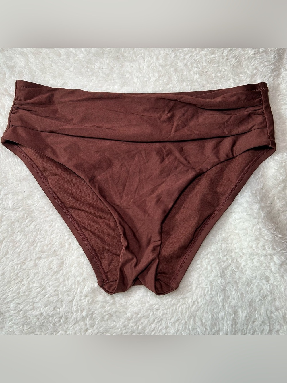 Shade & Shore Women’s Mid Rise Bikini Bottoms Small NWOT - Picture 1 of 3
